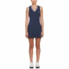 Original Penguin Women's Essential Sports Dress In Black Iris
