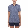 Original Penguin Women's Geo Blade Collar Golf T-Shirt In Astral Night -Outlet New Polo Shirt Store 1 ec8023bf f180 47c8 b773 fbe9c71e1b12
