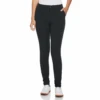 Original Penguin Women's Dobby Back Slim Fit Golf Trousers In Caviar