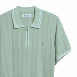 Original Penguin Cashmere-Like Cotton Tipped Short Sleeve Polo Shirt Sweater In Silt Green 11 Original Penguin Cashmere-Like Cotton Tipped Short Sleeve Polo Shirt Sweater In Silt Green -Outlet New Polo Shirt Store 4 07018e3a 0065 49b9 94d9 f33cfc63f171