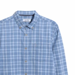 Original Penguin Cotton Indigo Plaid Print Long Sleeve Button-Down Shirt In Spring Lake 11 Original Penguin Cotton Indigo Plaid Print Long Sleeve Button-Down Shirt In Spring Lake -Outlet New Polo Shirt Store 5 1e42dcc1 67e0 46f6 b67a 087a45ddaa9d