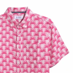 Original Penguin Delave Linen Geometric Palm Print Short Sleeve Button-Down Shirt In Birch -Outlet New Polo Shirt Store 6 b9721c7f 6d1c 4e97 9e91 29830c1bc159