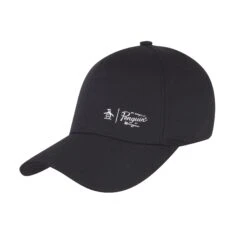 Original Penguin Stephen Basic 6 Panel Cap In Black