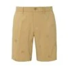 Original Penguin Pete Embroidered Golf Shorts In Prarie Sand