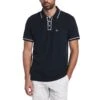 Original Penguin The Earl Organic Cotton Pique Polo Shirt In Dark Sapphire