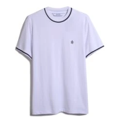 Original Penguin Icons Organic Cotton Short Sleeve Pique T-Shirt In Bright White 9 Original Penguin Icons Organic Cotton Short Sleeve Pique T-Shirt In Bright White -Outlet New Polo Shirt Store OPKM3503 118