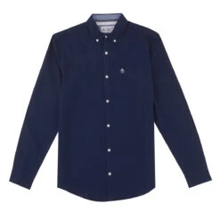 Original Penguin Ecovero Oxford Stretch Shirt In Dark Sapphire 9 Original Penguin Ecovero Oxford Stretch Shirt In Dark Sapphire -Outlet New Polo Shirt Store OPWB0100 413 900d54a7 421d 44d3 a967 aa0ddb7e99ec