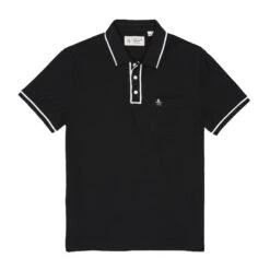 Original Penguin The Earl Organic Cotton Pique Polo Shirt In True Black -Outlet New Polo Shirt Store aaux1ntoka67pplu36dq 2850b797 f1a7 4b6b a510 c4d80013807e
