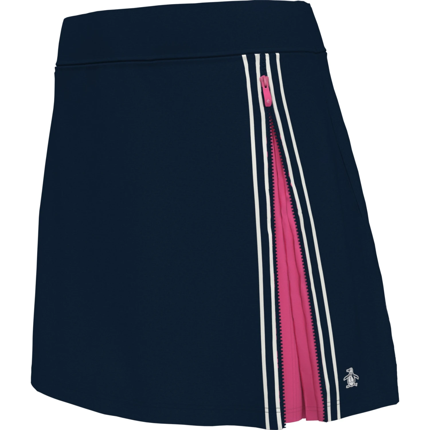 Original Penguin Women's Asymmetrical Golf Skort In Black Iris 9 Original Penguin Women's Asymmetrical Golf Skort In Black Iris - Image 7