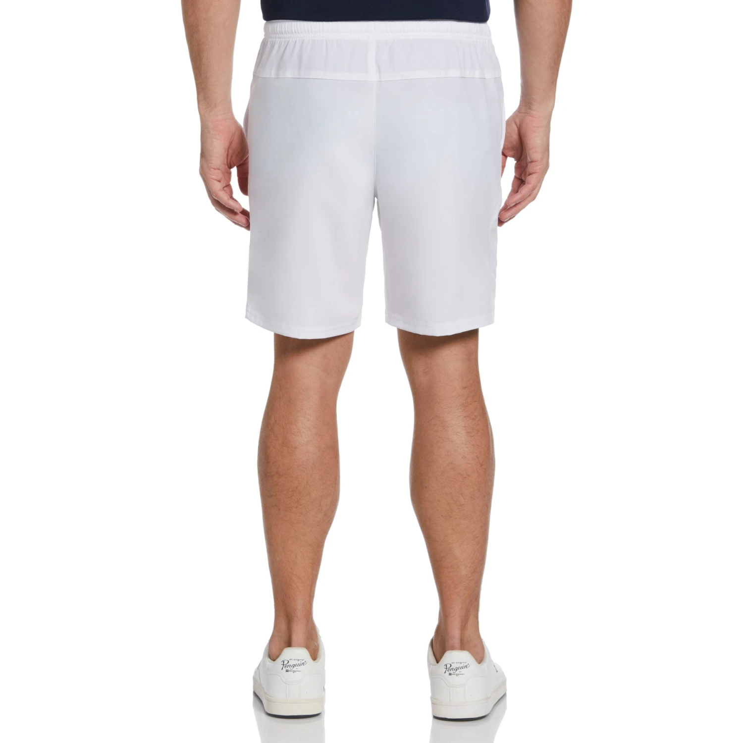 Original Penguin Solid Tennis Shorts In Bright White 4 Original Penguin Solid Tennis Shorts In Bright White - Image 2