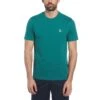 Original Penguin Tipped Ringer Sticker Pete T-Shirt In Antique Green -Outlet New Polo Shirt Store eutqq30m8sbjodwkzvin