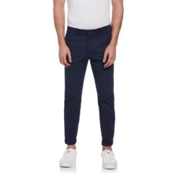 Original Penguin Bedford Cord Slim Fit Chino Trousers In Dark Sapphire