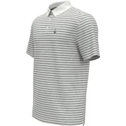 Original Penguin Heritage Stripe Solid Collar Short Sleeve Golf Polo Shirt In Bright White -Outlet New Polo Shirt Store jpwtlf1dyk5cdiwv5tf5