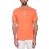 Original Penguin Earl 3D Pete Short Sleeve Polo Shirt In Camella