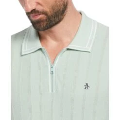 Original Penguin Cashmere-Like Cotton Tipped Short Sleeve Polo Shirt Sweater In Silt Green 9 Original Penguin Cashmere-Like Cotton Tipped Short Sleeve Polo Shirt Sweater In Silt Green -Outlet New Polo Shirt Store mza8z2uwlh6dnd4qdtrk
