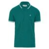 Original Penguin Short Sleeve Polo Shirt With Contrast Tipping In Pacific
