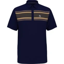 Original Penguin Jack Heritage Stripe Print Short Sleeve Golf Polo Shirt In Black Iris 9 Original Penguin Jack Heritage Stripe Print Short Sleeve Golf Polo Shirt In Black Iris -Outlet New Polo Shirt Store tfvl3ylod9fait5mfus4