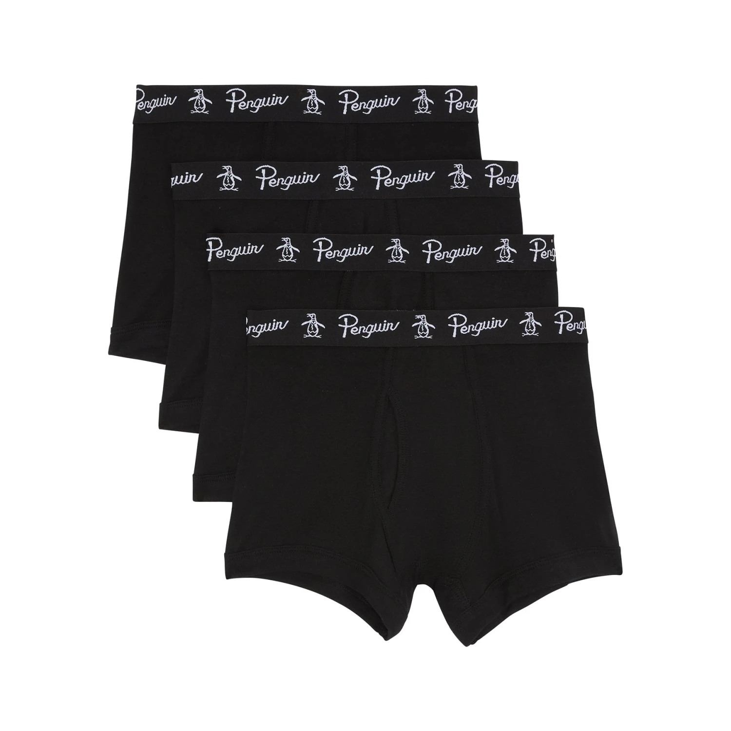 Original Penguin 3 Pack Festive Underwear Multi Stripes In Black And Grey 3 Original Penguin 3 Pack Festive Underwear Multi Stripes In Black And Grey