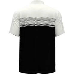 Original Penguin Penguin Stripe Block Print Short Sleeve Golf Polo Shirt In Bright White -Outlet New Polo Shirt Store v9ej2qagocj6m5xjip7c