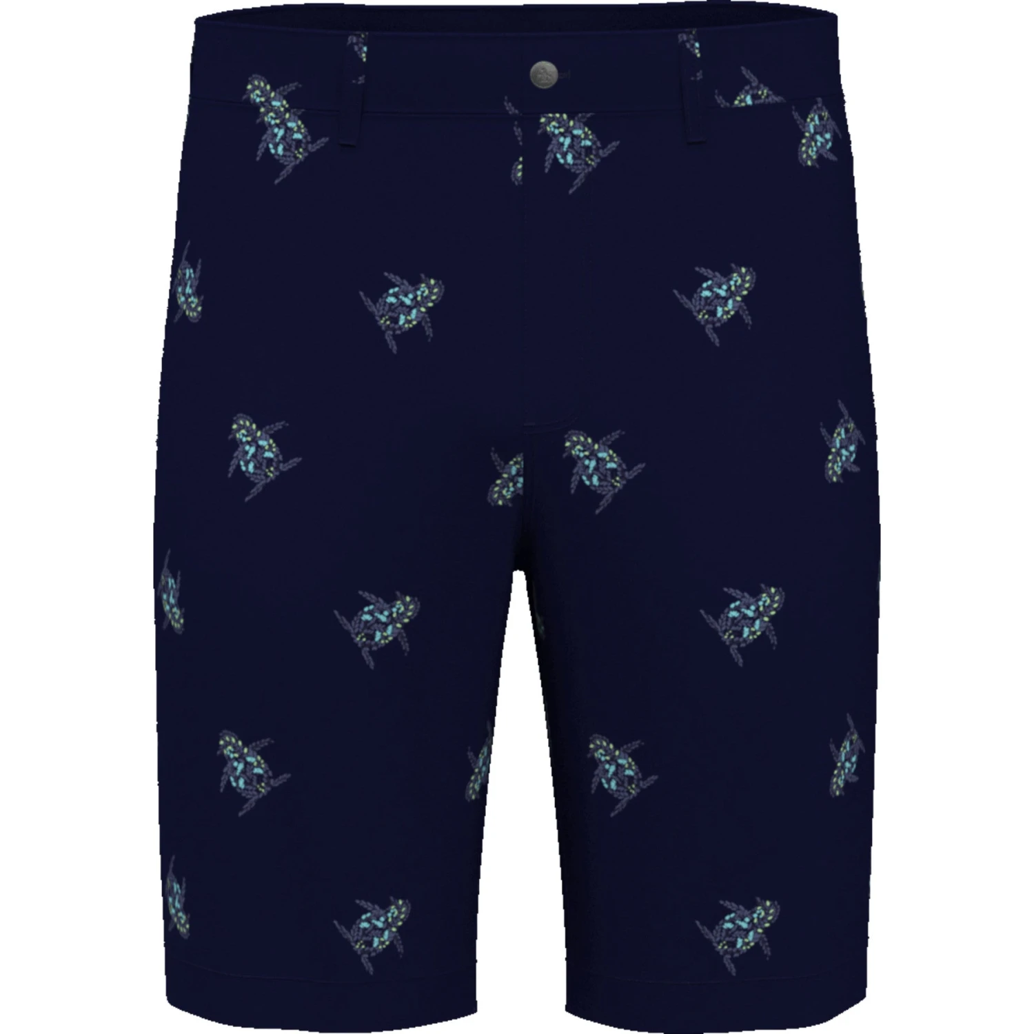 Original Penguin 60s Floral Pete Print 8" Golf Shorts In Black Iris 6 Original Penguin 60s Floral Pete Print 8" Golf Shorts In Black Iris - Image 4