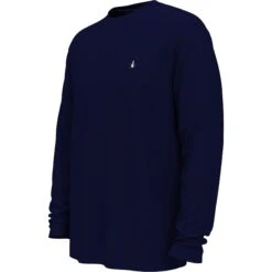 Original Penguin Raglan Performance Tennis T-Shirt In Black Iris -Outlet New Polo Shirt Store yr0flili2aqsrfwdwydc