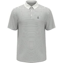 Original Penguin Heritage Stripe Solid Collar Short Sleeve Golf Polo Shirt In Bright White -Outlet New Polo Shirt Store zeydzaymetpg2hgdtotf